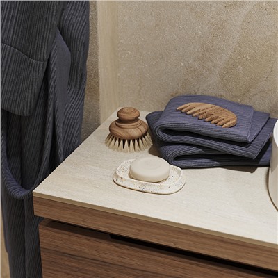 Мыльница Mosaic, светло-бежевая