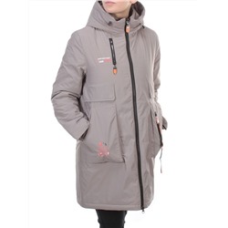 105-1 BEIGE Пальто демисезонное женское FAMILY (100 гр. синтепон)