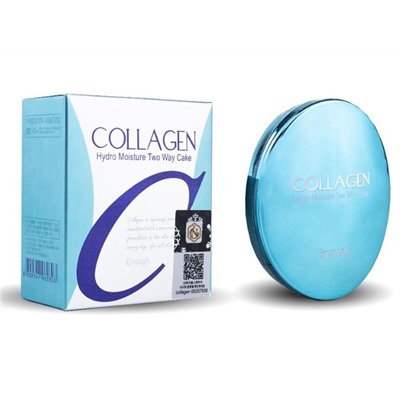 Пудра с Коллагеном Enough Collagen Hydro Moisture Two Way Cake тон 13