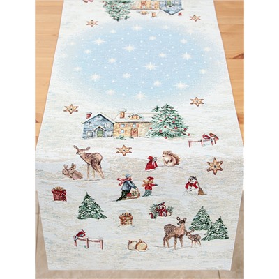 Зима в Простоквашино Салфетка 44х140 см 2105965