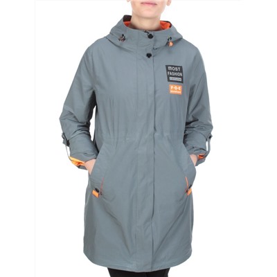 FY-888 DARK GRAY Ветровка женская COSEEMI (65% хлопок, 35% полиэстер)