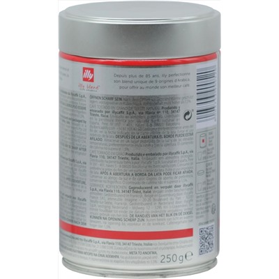 illy. Classico (зерновой) 250 гр. жест.банка