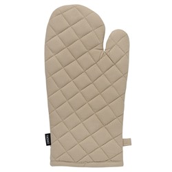 Прихватка-варежка из хлопка бежевого цвета из коллекции Essential, 33х17,5 см