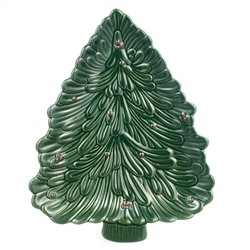 БЛЮДО СЕРВИРОВОЧНОЕ "GREEN PINE" 29*23*2,5 СМ