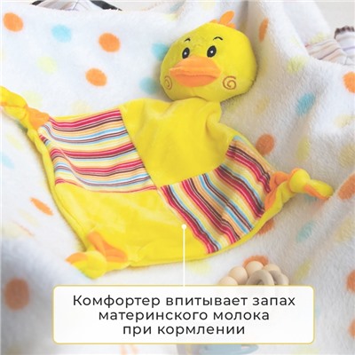 Плед с игрушкой Крошка Я "Цыпленок" 75*90см