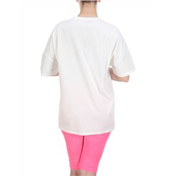 KD-865 WHITE/CRIMSON Костюм-двойка женский 7986 TREND