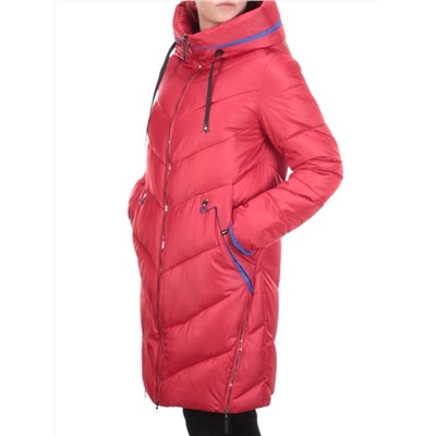 1175 RED Пальто женское зимнее PlOOEPLOO (200 гр. холлофайбера)