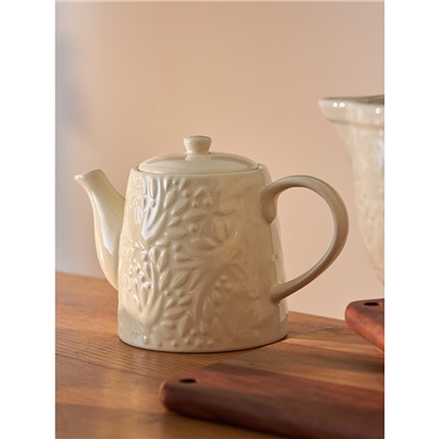 Чайник заварочный Birds of Paradise, 1 л, кремовый