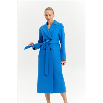 Пальто женское демисезонное 26102 (электрик)