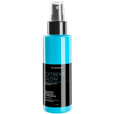 TNL Спрей EXTREME GLOW однофазный для легкого расчесывания (синий) 100 мл