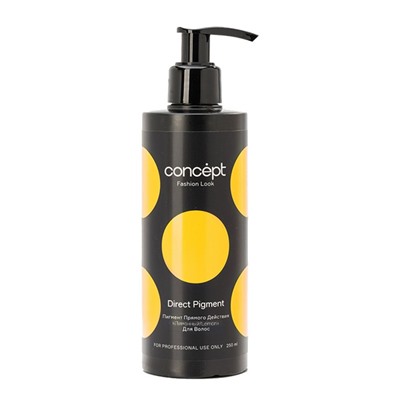 Пигмент прямого действия Lemon (лимонный), Concept Fashion Look, 250 мл