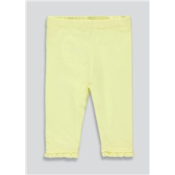 Girls Lace Trim Leggings (Tiny Baby-23mths)