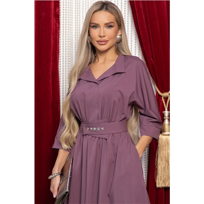 Платье с поясом Доминанта НЬЮ (лиловое) П14613-16М
