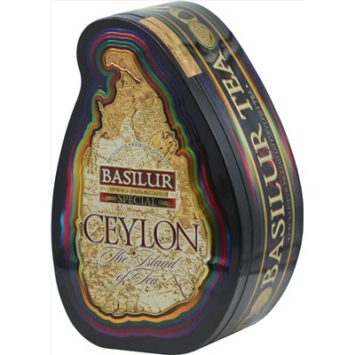 BASILUR. Чайный остров. Special 100 гр. жест.банка