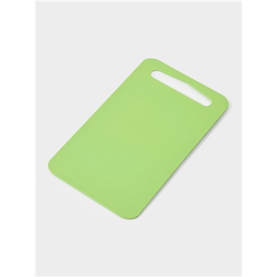 Доска разделочная Доляна, пластик, прямоугольная, 22×13 см, зелёная