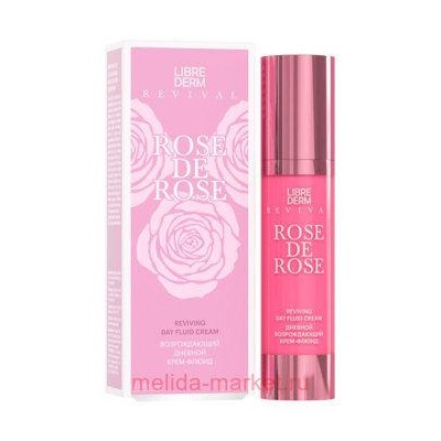 LIBREDERM Крем-Флюид Rose de rose Возрождающий дневной 50 мл