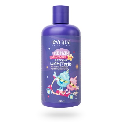Кенди Фантастик Детский шампунь, 3+, 400 мл Новый объем