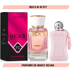 Beas W577 Beas Parfums de Marly Delina Women edp 50 ml, Парфюм женский Beas W577 Beas создан по мотивам аромата Parfums de Marly Delina