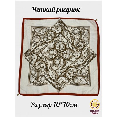 Платок на шею с украшением Артикул 2455/29