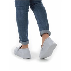 03-PDD171-6 GRAY/VIOLET Полуботинки женские (натуральная кожа)