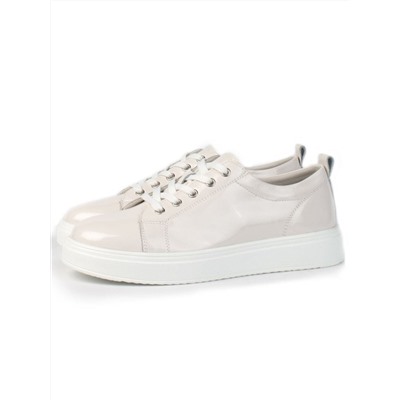 05-HY21-1D LT. BEIGE Кроссовки женские (натуральная кожа)