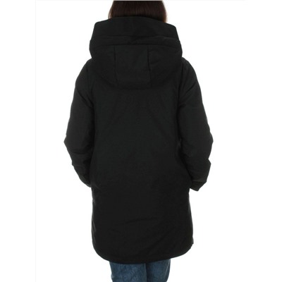 22352 BLACK Куртка зимняя женская (200 гр. холлофайбера)