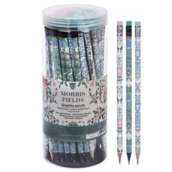 Карандаш ч/г HB Hatber Morris круглый корпус с ластиком BL_080006/72/Россия