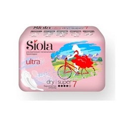 10.25 Прокладки* гигиенические Super Dry 7шт NEW SIOLA Ultra