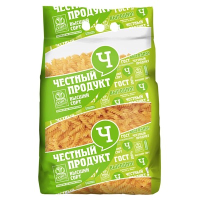 Честный Продукт Макароны СПИРАЛЬКА гр.В в/с 5кг