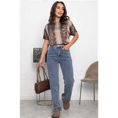 Блуза Морган (коричневая) Б14031-16М