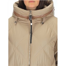 9782 BEIGE Куртка зимняя женская (200 гр. холлофайбера)