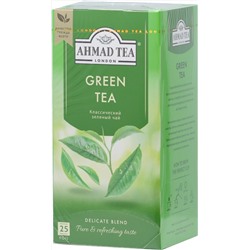 AHMAD TEA. Green tea карт.пачка, 25 пак.