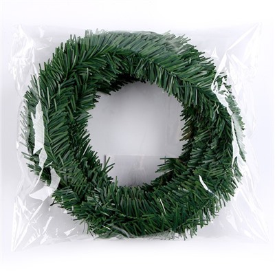 Проволока для поделок и декора «Хвоя» длина — 5 м, диаметр — 3.5 см, зелёная