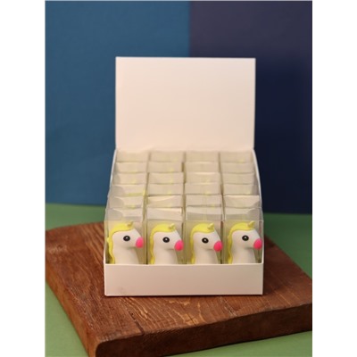 Точилка для карандашей "Magic unicorn", pink, шоу-бокс 24 шт.