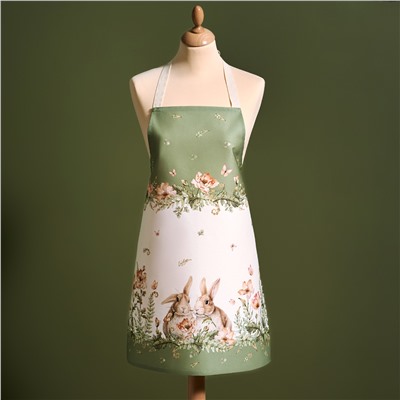 ФАРТУК "SENSE"60Х70СМ,ЗЕЛЕНЫЙ 100% ХЛОПОК,ТВИЛ,ПРОПИТКА