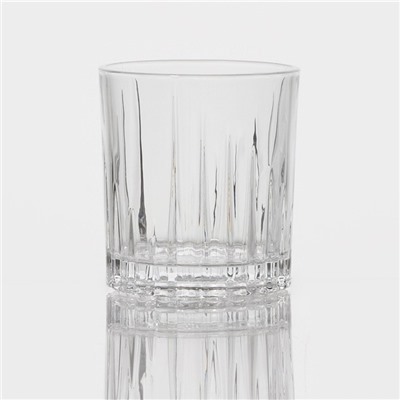 Стаканы Magistro «Богема. Полоса», 310 мл, 8.3×7.7×9 см, набор 6 шт., стекло, прозрачные