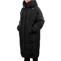 118 BLACK Пальто зимнее женское (холлофайбер 200 гр.)