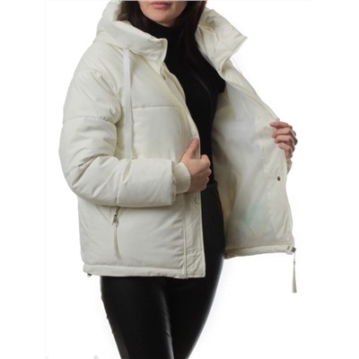 A2303 MILK Куртка зимняя женская (150 гр. холлофайбер)