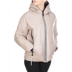 8278 BEIGE Куртка демисезонная женская BAOFANI (100 гр. синтепон)