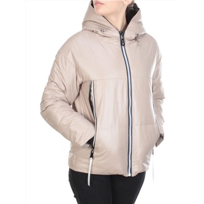8278 BEIGE Куртка демисезонная женская BAOFANI (100 гр. синтепон)