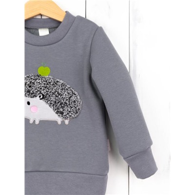 Комплект детский Baby Boom КД482/14-Ф Soft Барашек Ёжик + серый