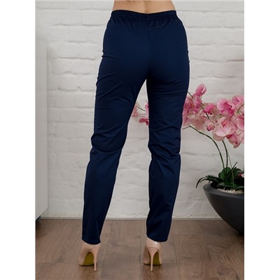 Брюки медицинские женские однотонные М-305-63 Элит-145 / Стрейч