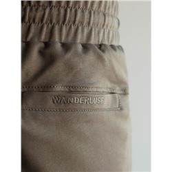 Брюки джоггеры на резинке из премиального футера двухнитки