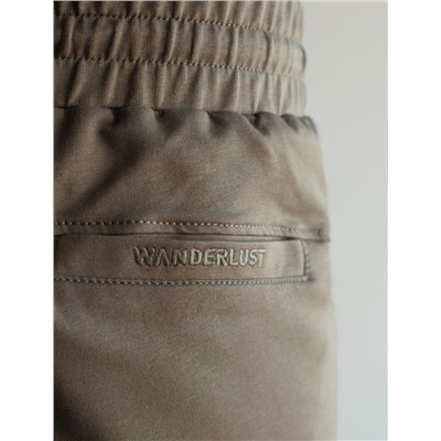 Брюки джоггеры на резинке из премиального футера двухнитки