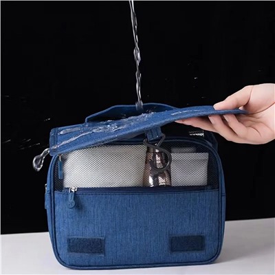Kristaller Косметичка дорожная Travel hook classic, синий