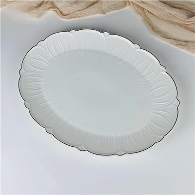 109-279 Овальное блюдо 37см ORCHIDEA в под.уп.(х6)Фарфор