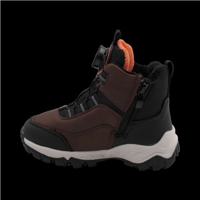 Кроссовки зимние на меху В7731-8 коричневые