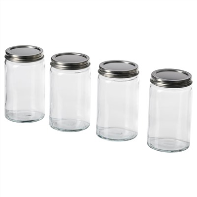 CITRONHAJ, Gewürzglas, Klarglas/Edelstahl,, 35 cl