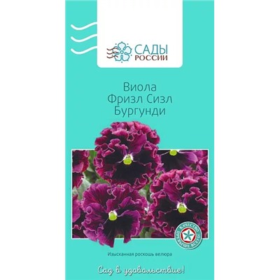 Семена Виола Фризл Сизл Бургунди , арт.: 2704
