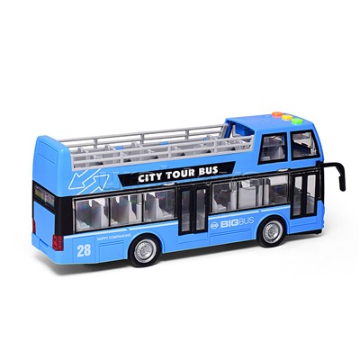 Автобус 1:16 (свет, звук) на батарейках, в коробке
